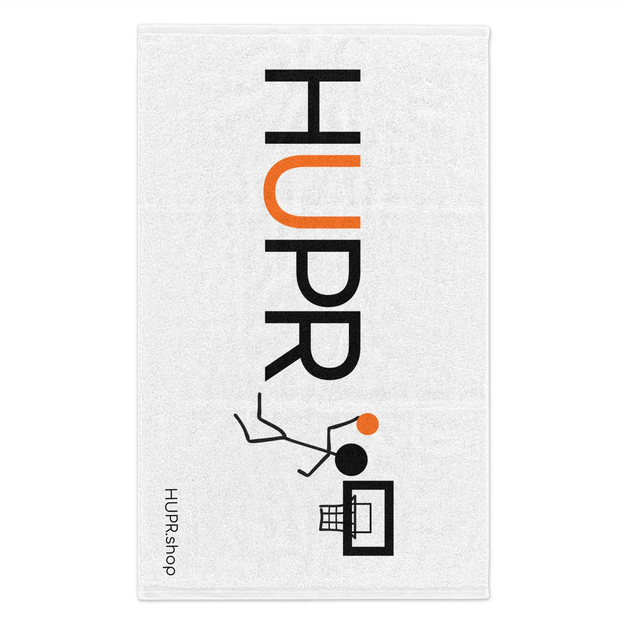 HUPR Basketball Rally Towel - 11x18 Game Day or Gym Towel
