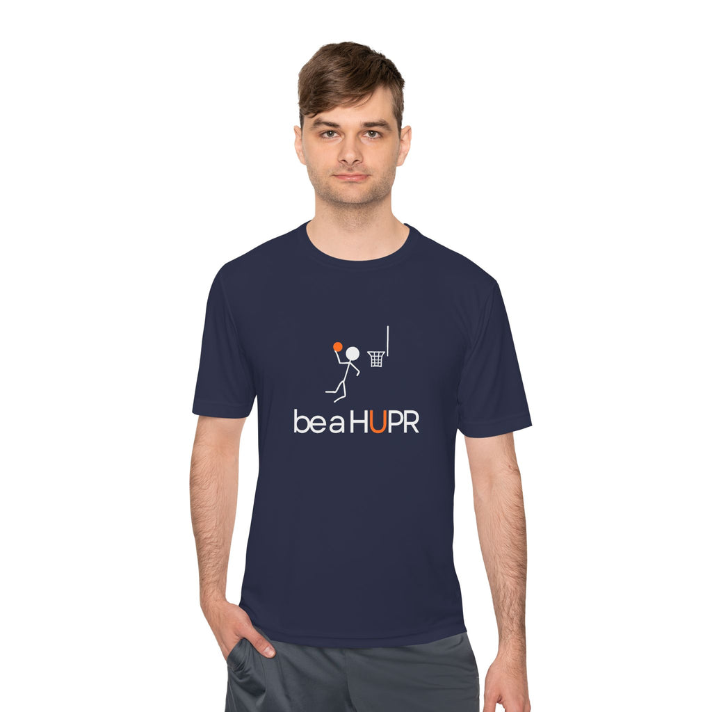be a HUPR -- Unisex Moisture Wicking Tee Dark Colors