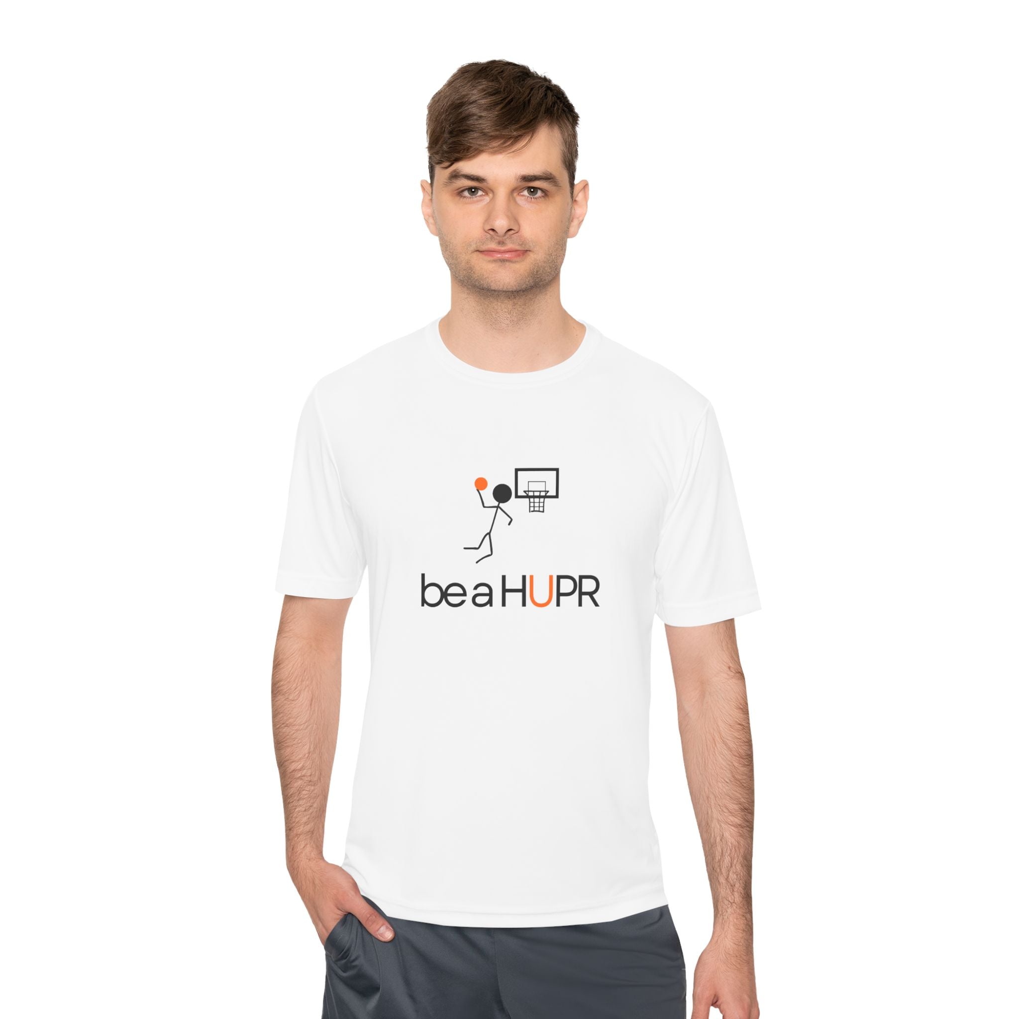 be a HUPR -- Unisex Moisture Wicking Tee