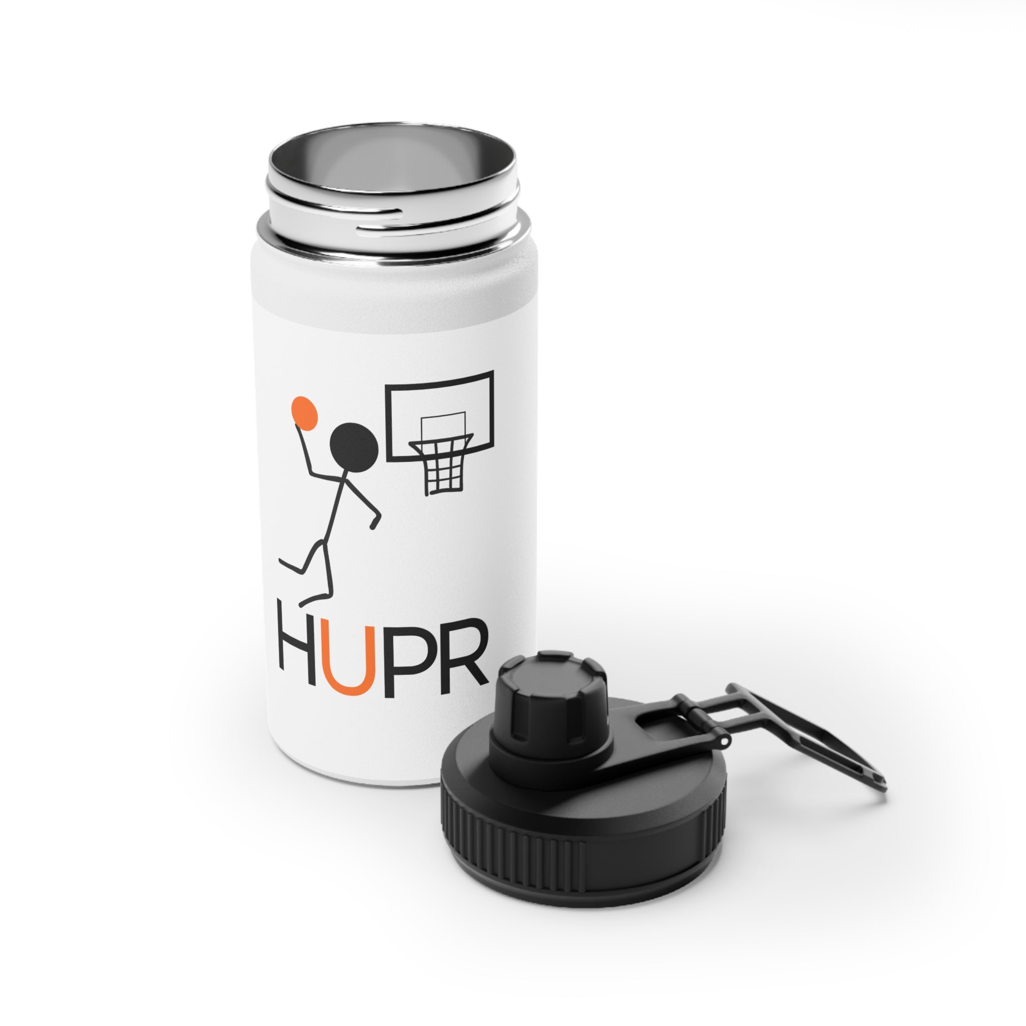HUPR Stainless Steel Water Bottle — Sports Lid