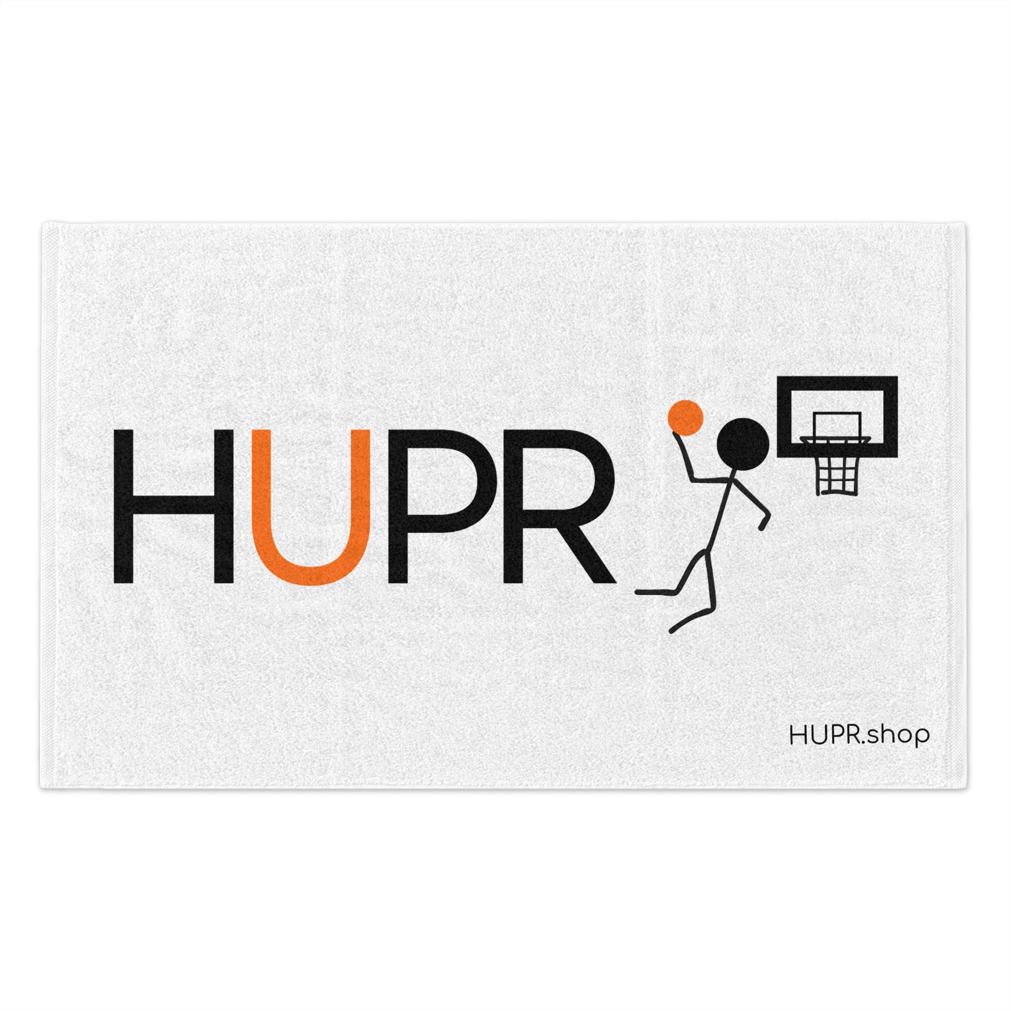 HUPR Basketball Rally Towel - 11x18 Game Day or Gym Towel