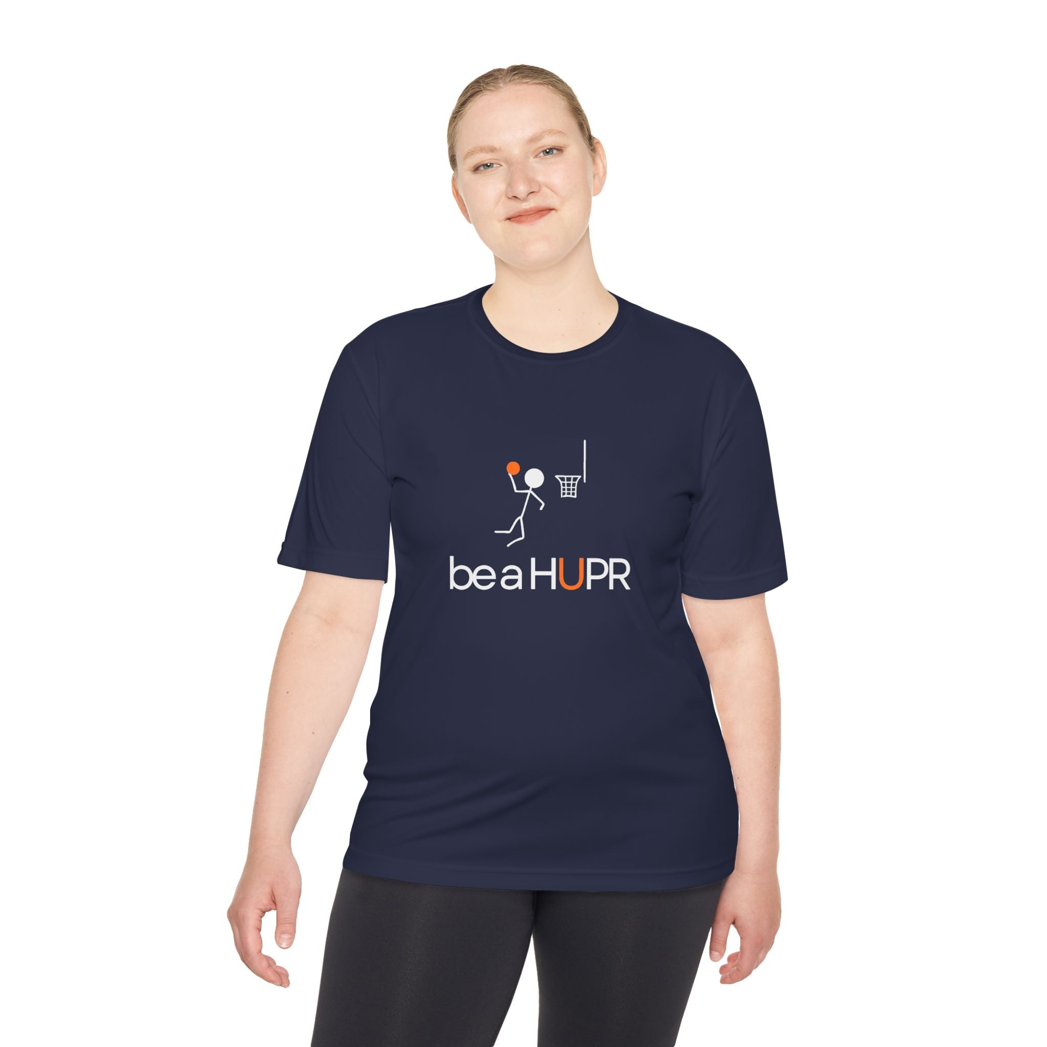 be a HUPR -- Unisex Moisture Wicking Tee Dark Colors