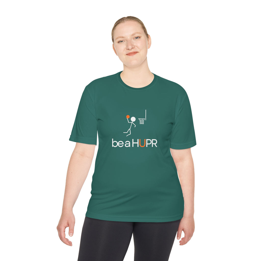 be a HUPR -- Unisex Moisture Wicking Tee Dark Colors