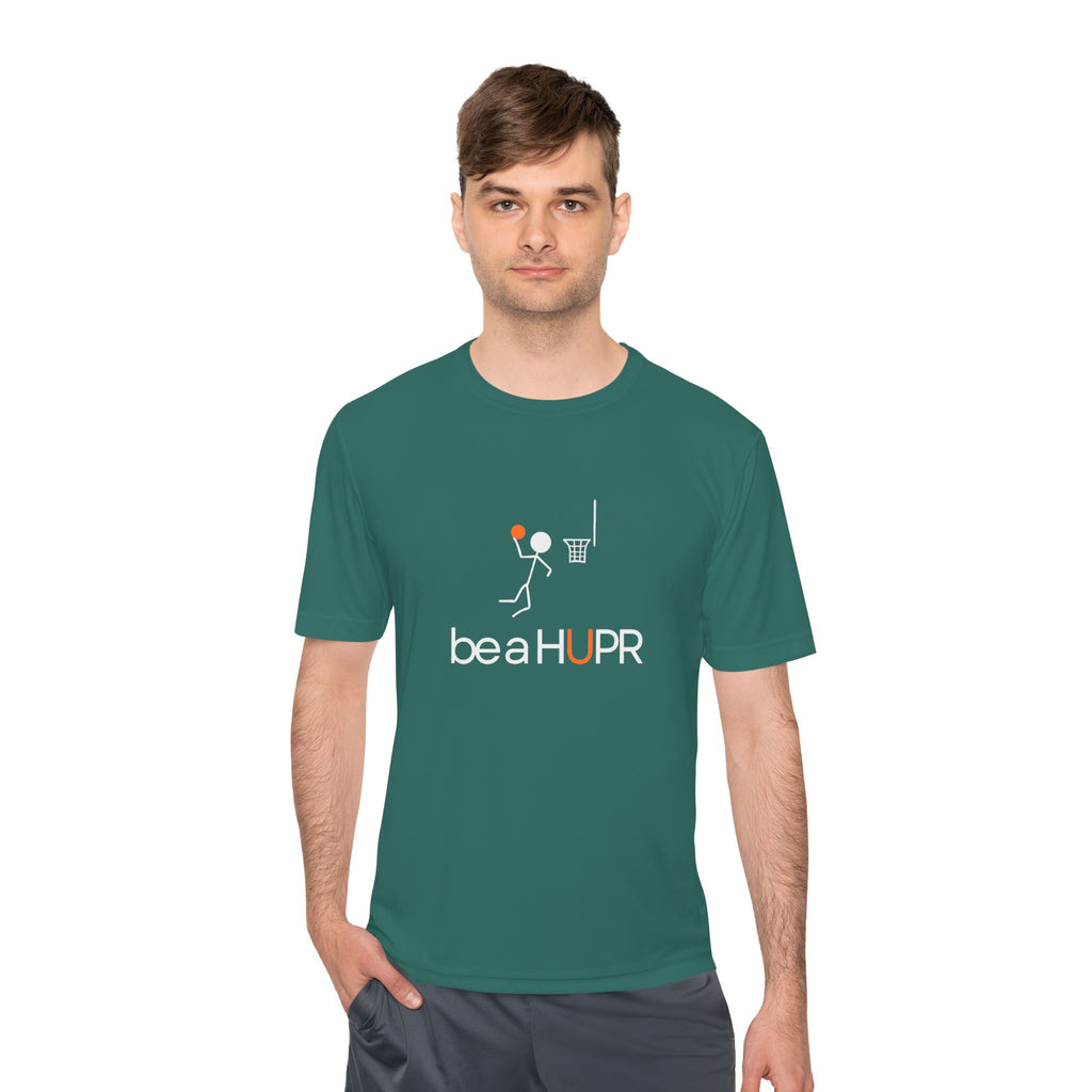 be a HUPR -- Unisex Moisture Wicking Tee Dark Colors
